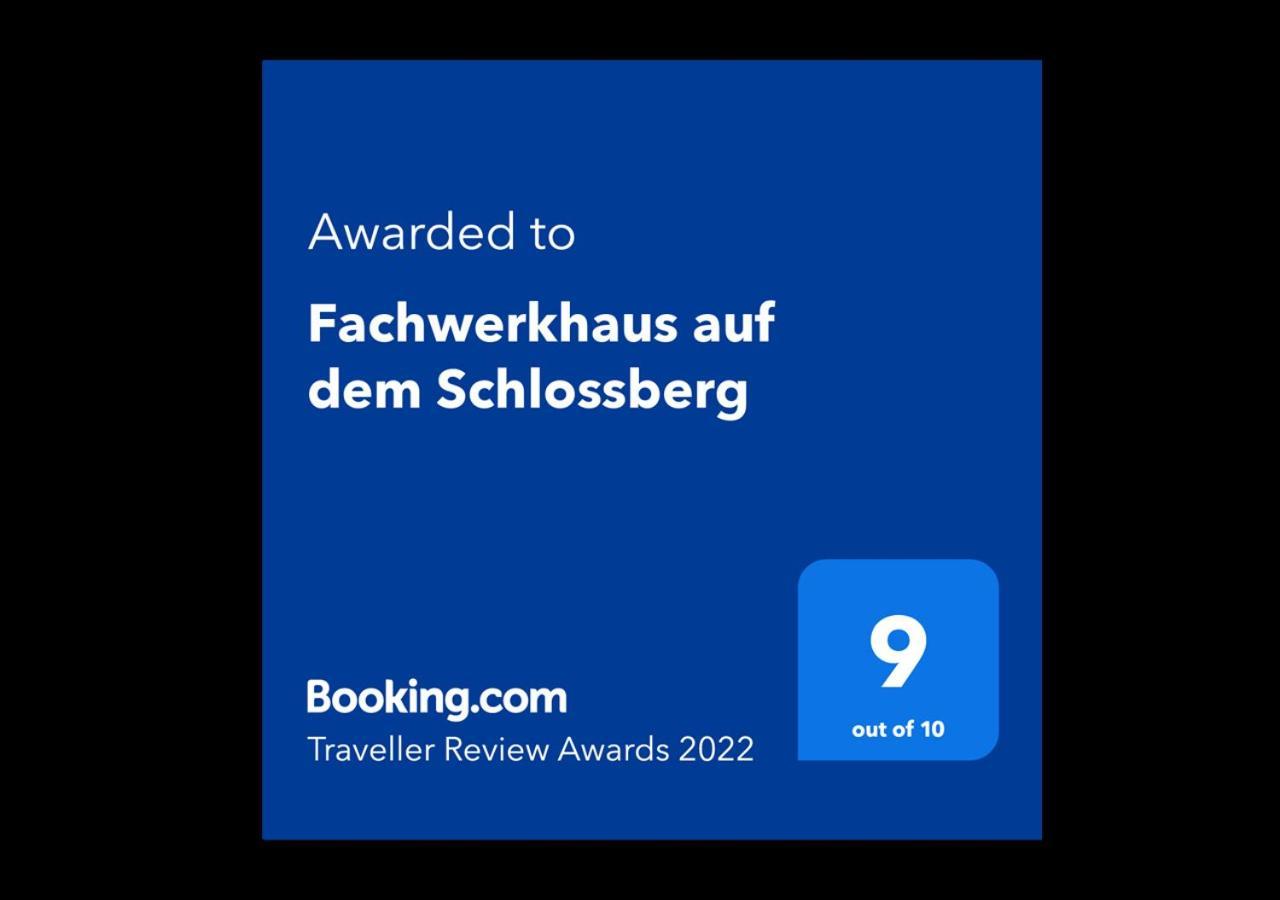 Fachwerkhaus Auf Dem Schlossberg Quedlinburg Exterior foto